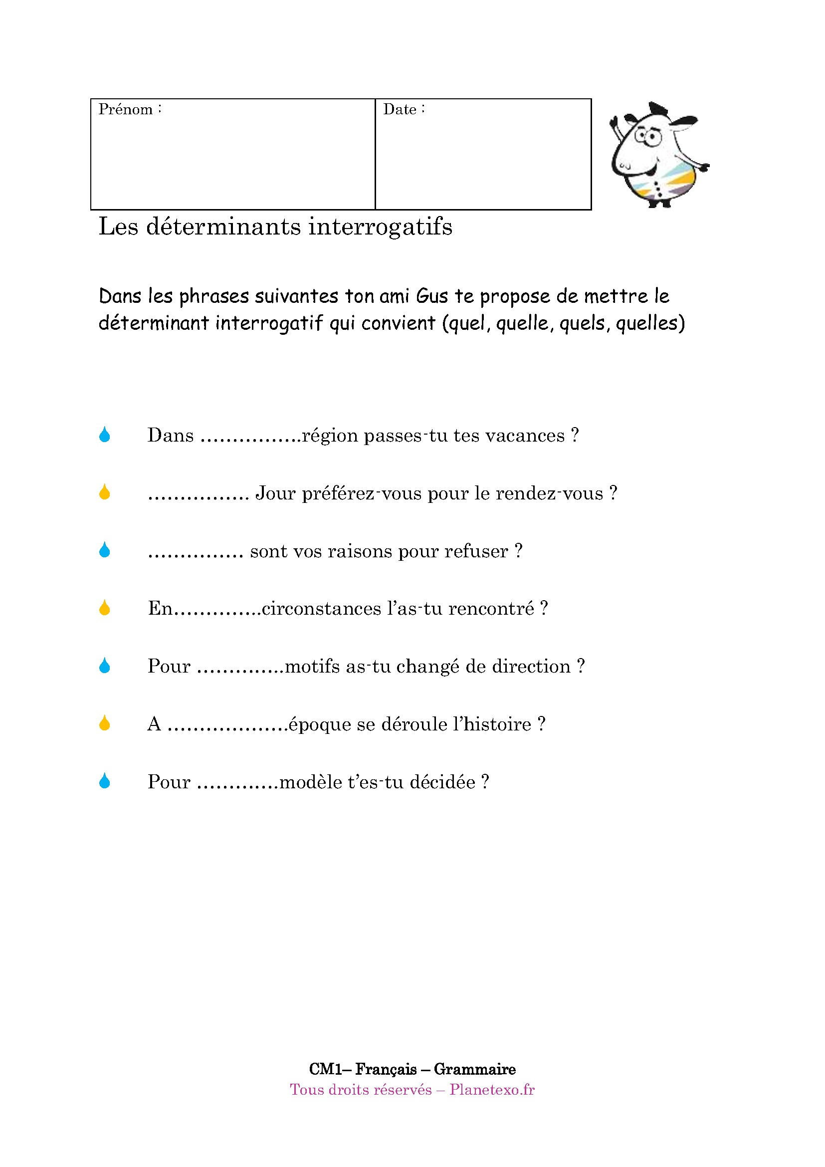 determinant interrogatif