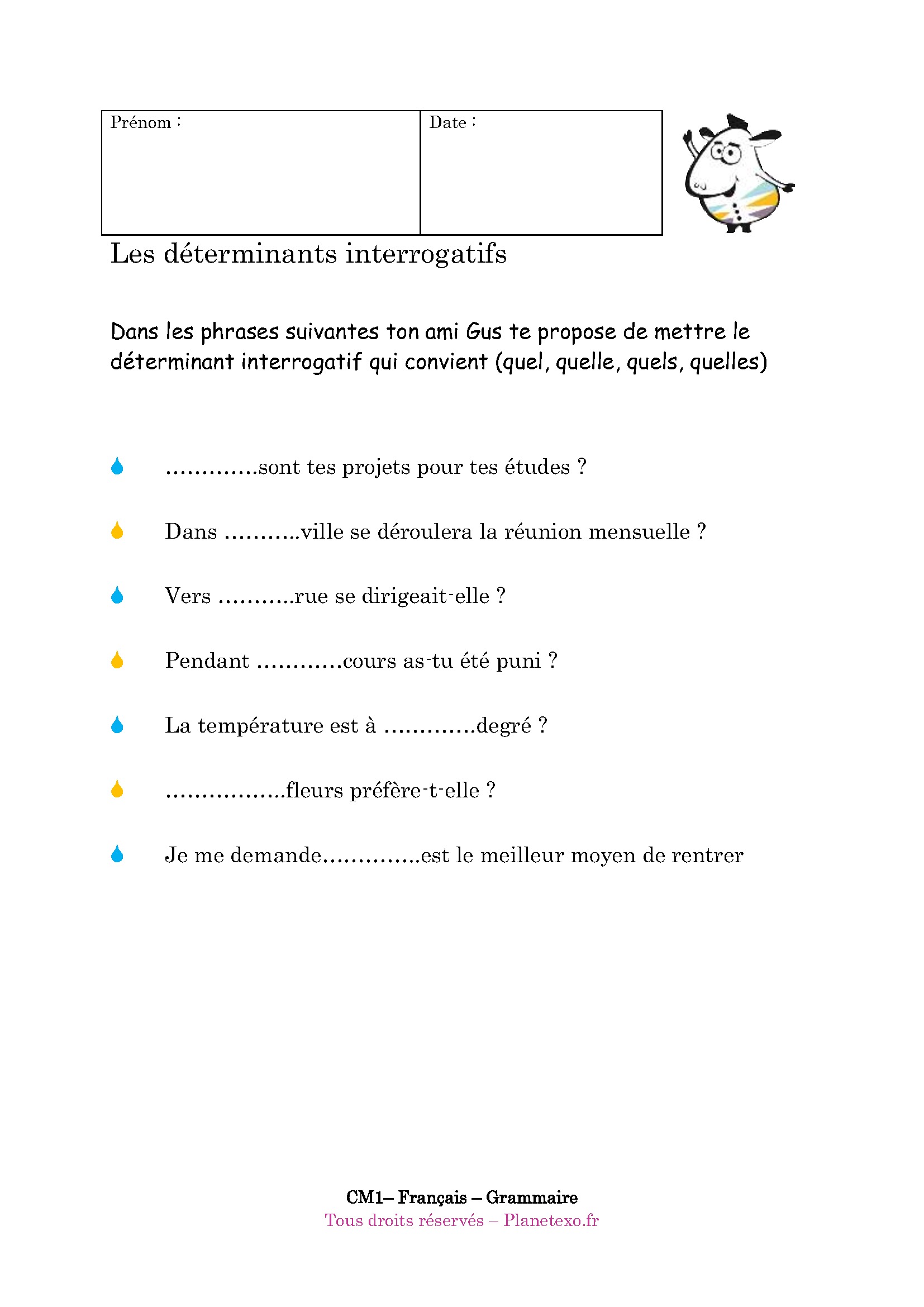 determinant interrogatif