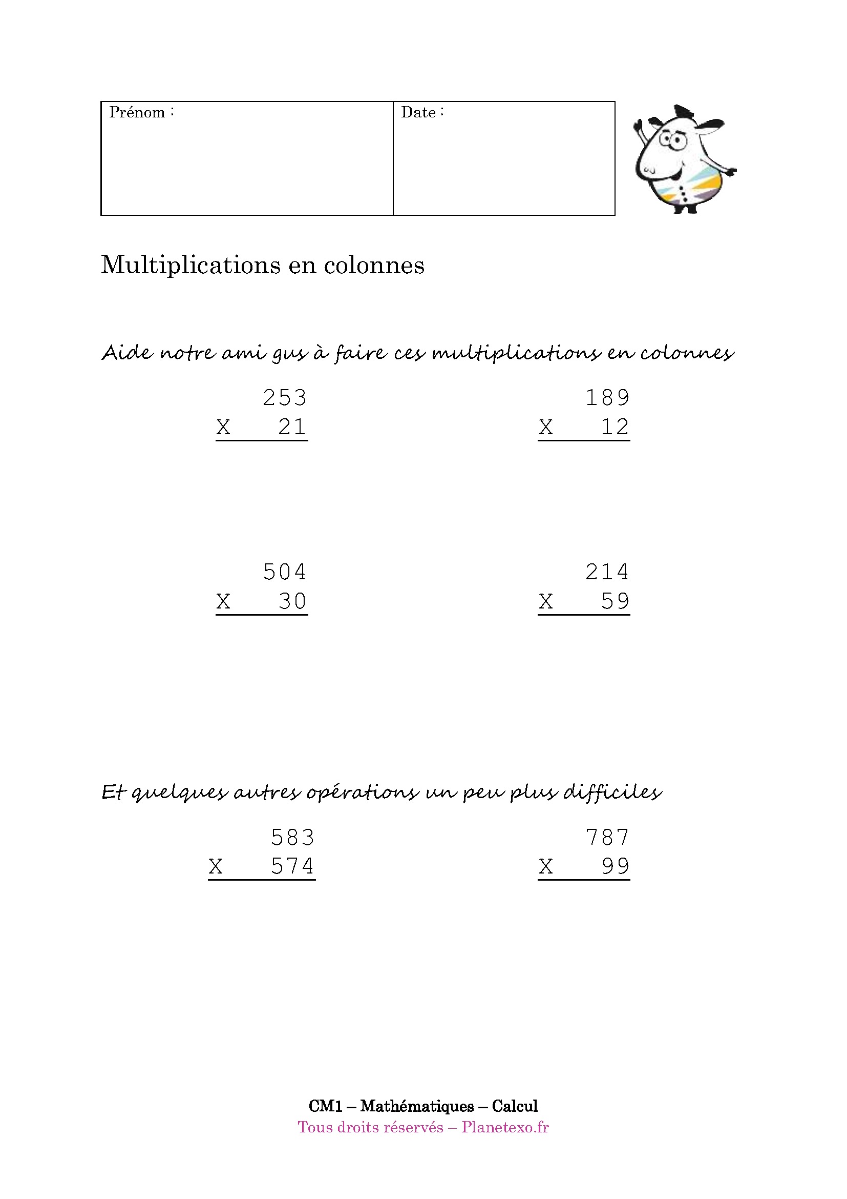 multiplication