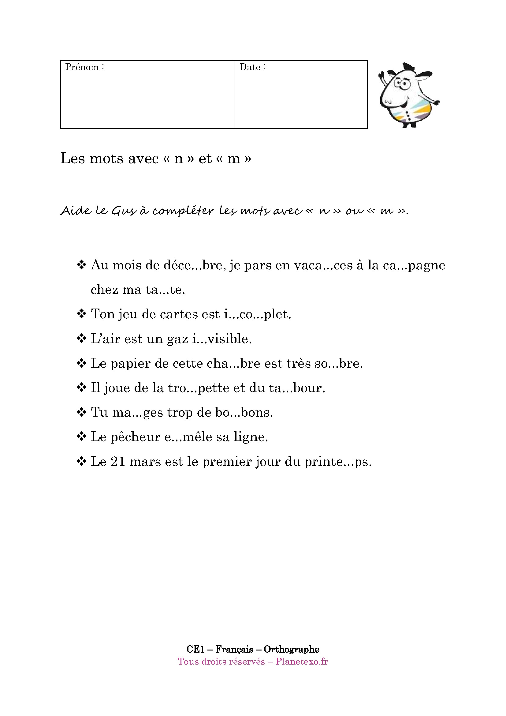 mot, n, m