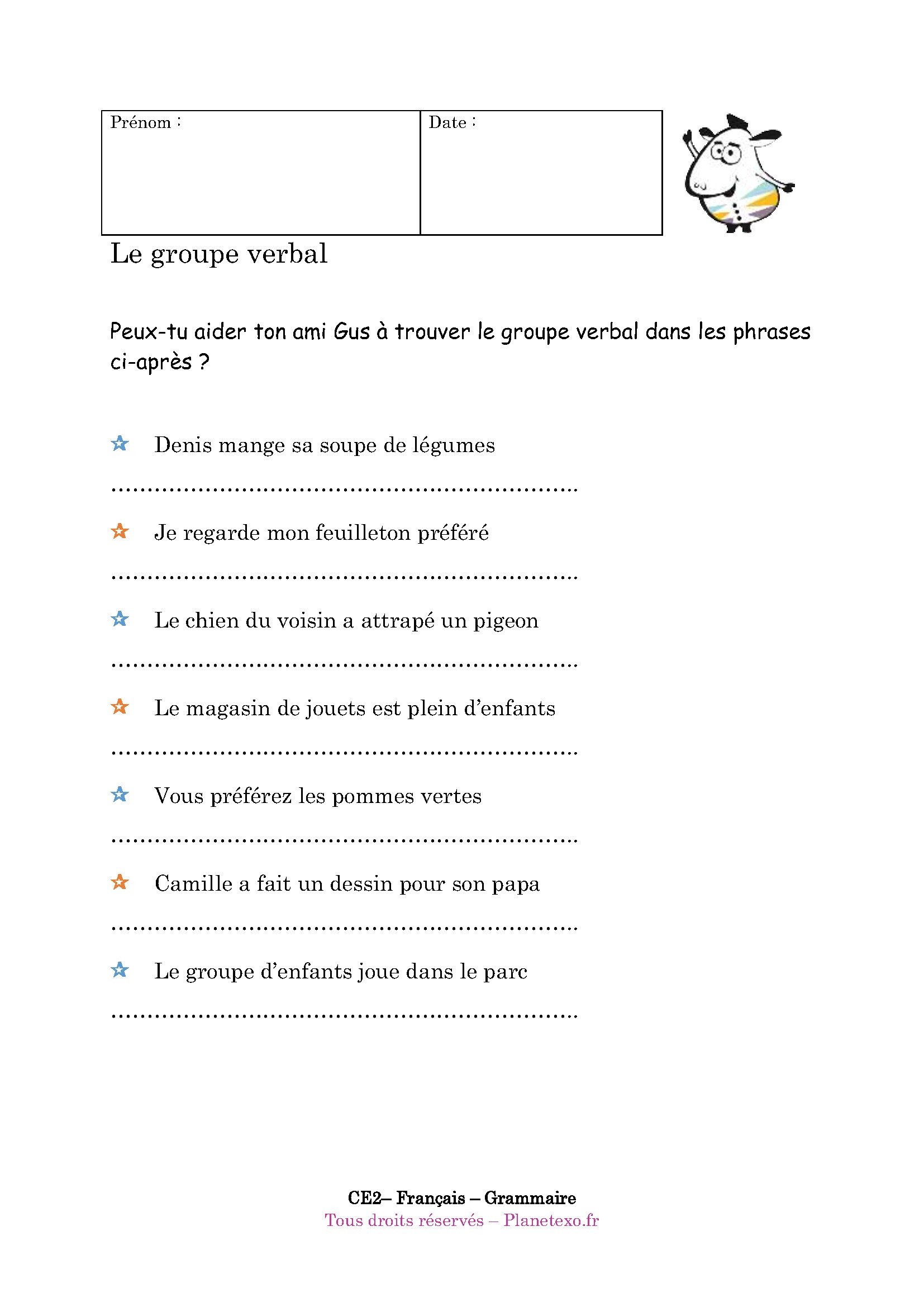 groupe sujet