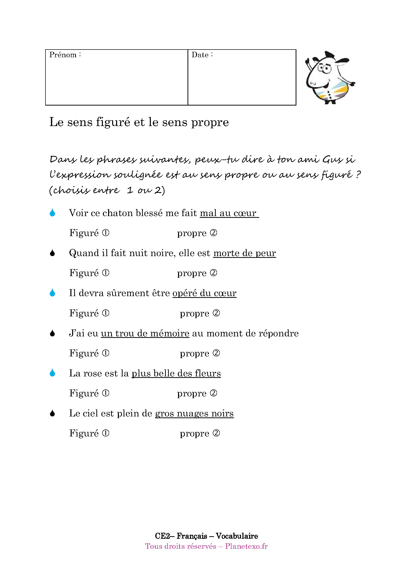 propre figure