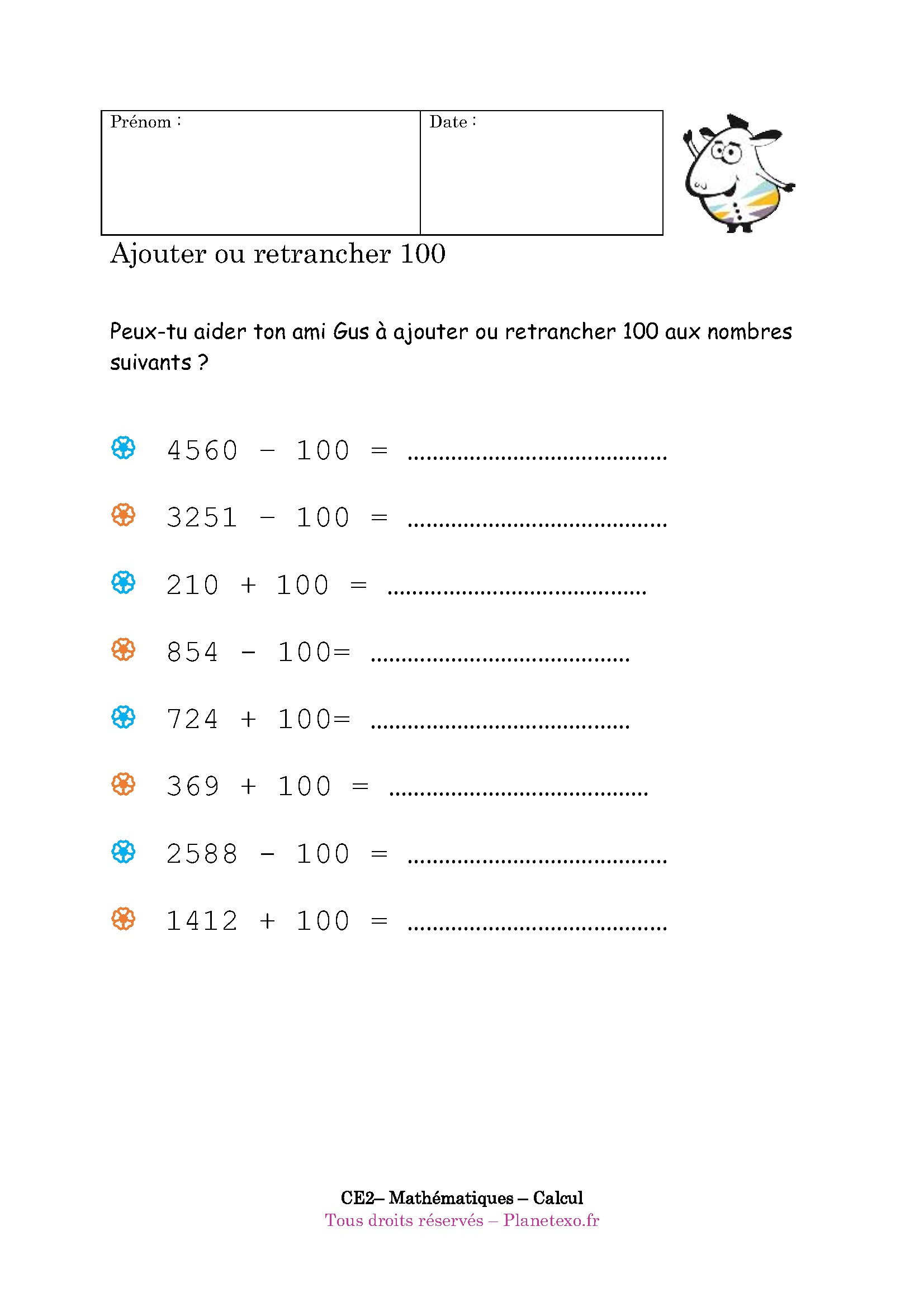 ajouter retrancher soustraire