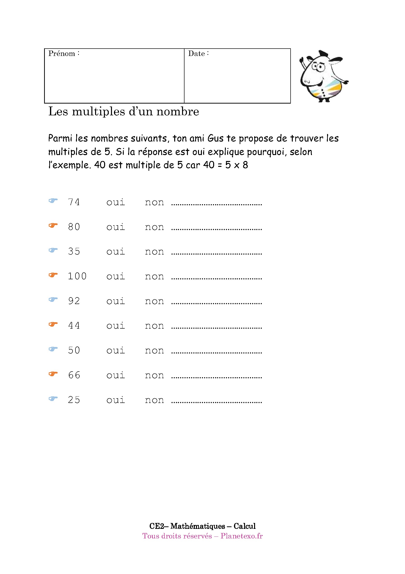 multiples
