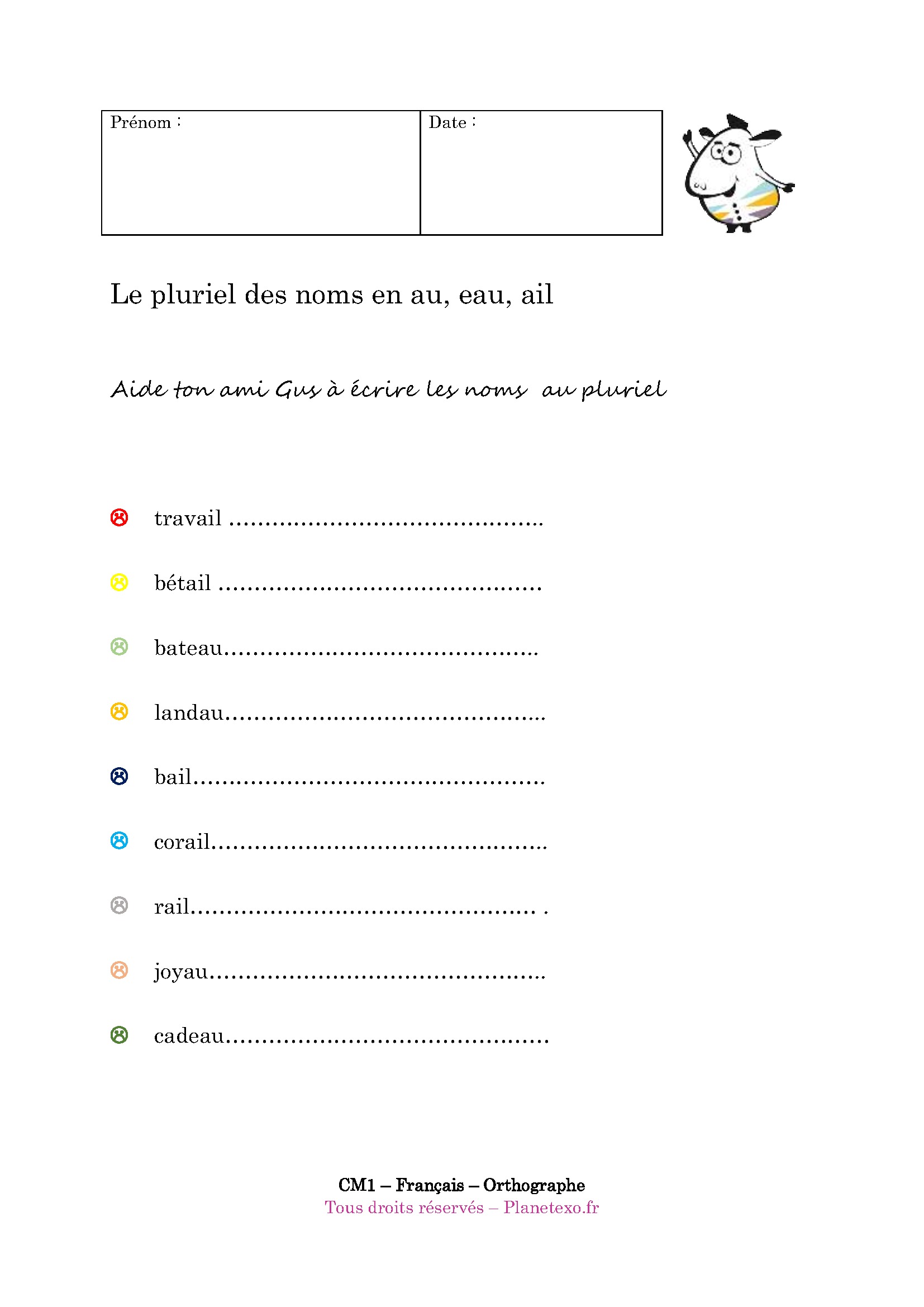 pluriels
