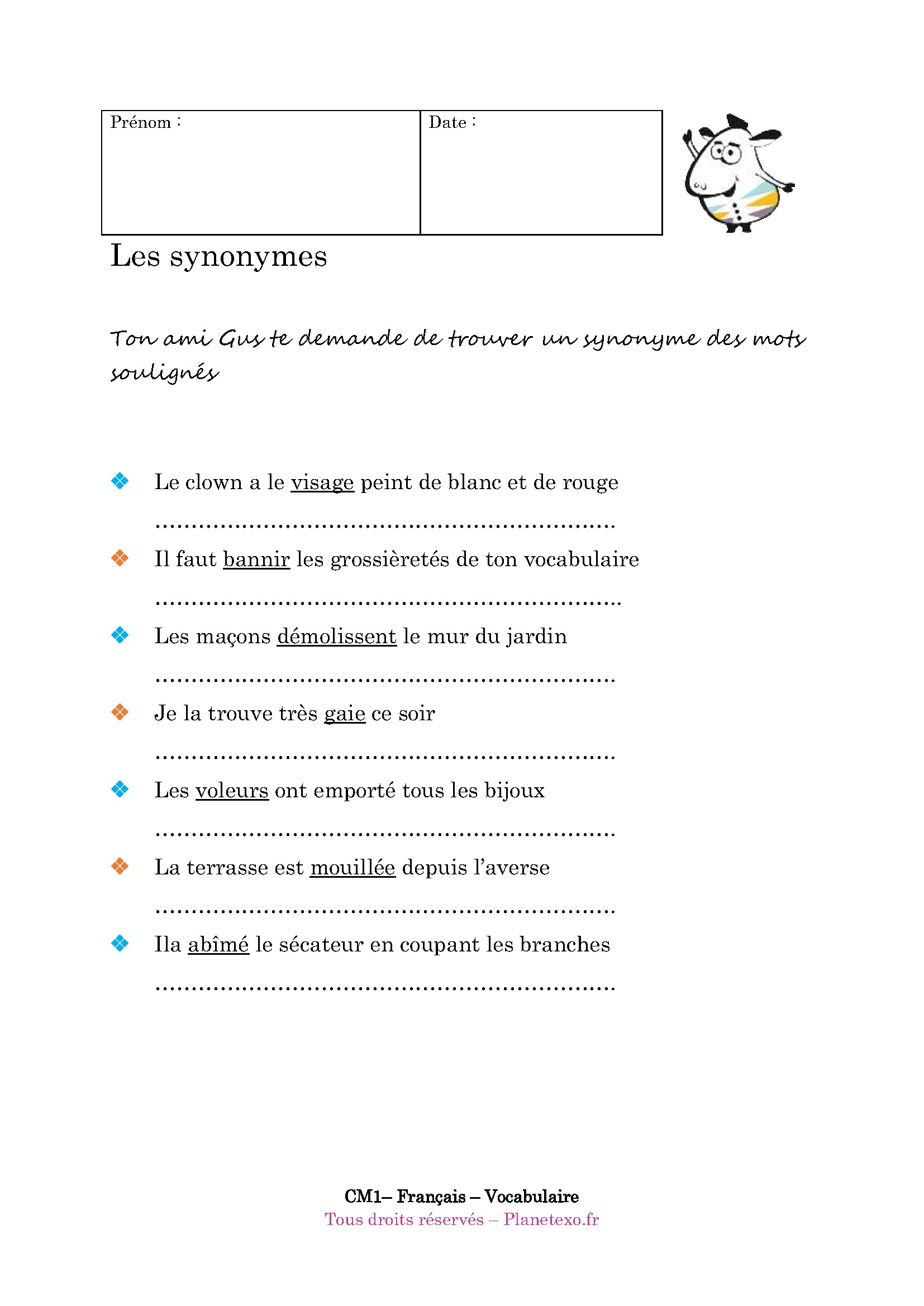 synonyme