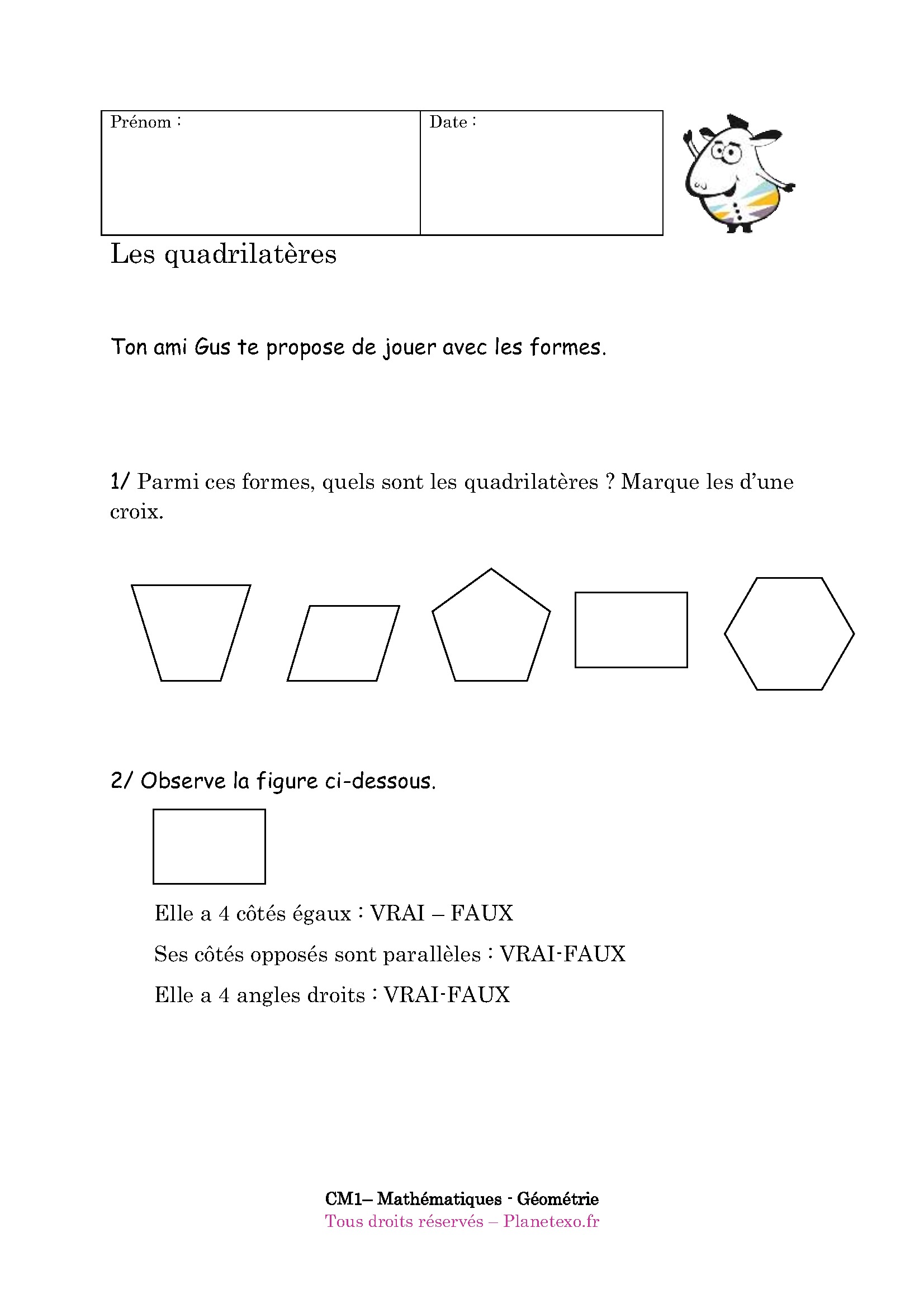 quadrilatere polygone