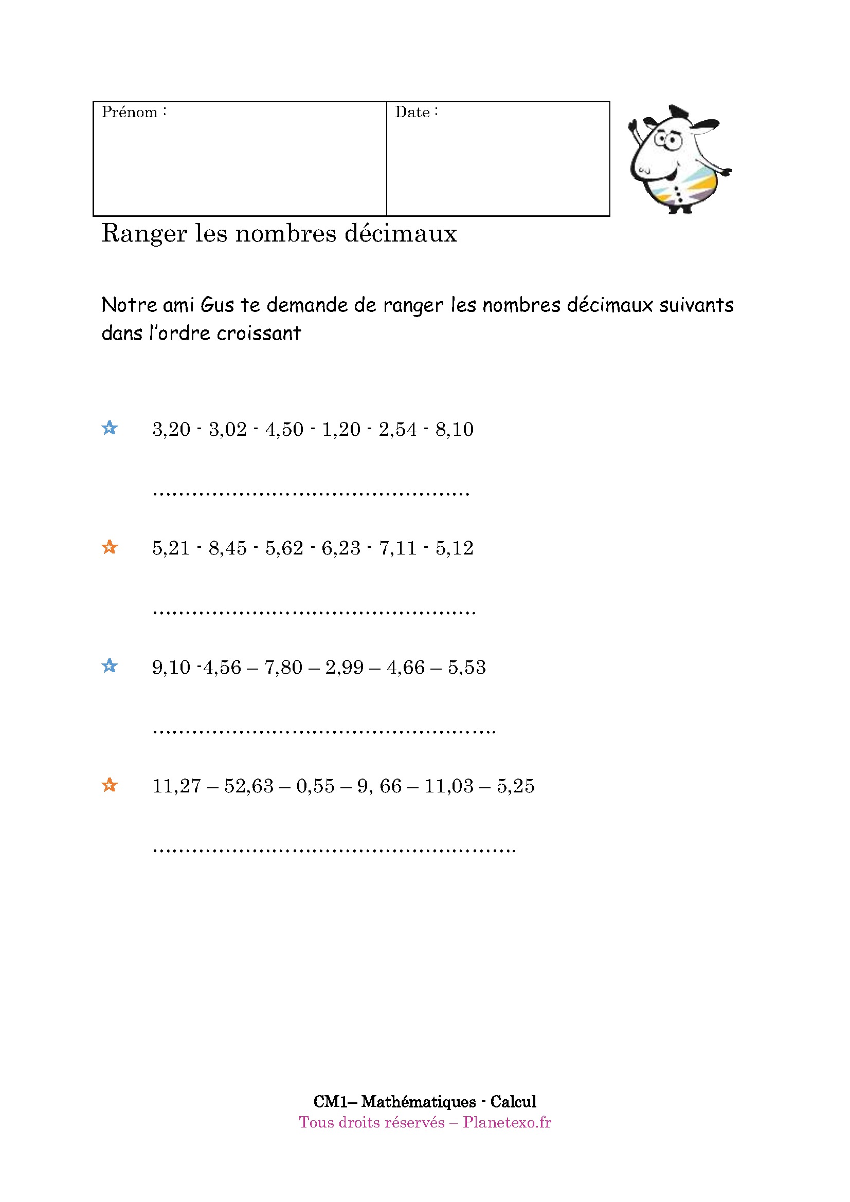 decimal decimaux