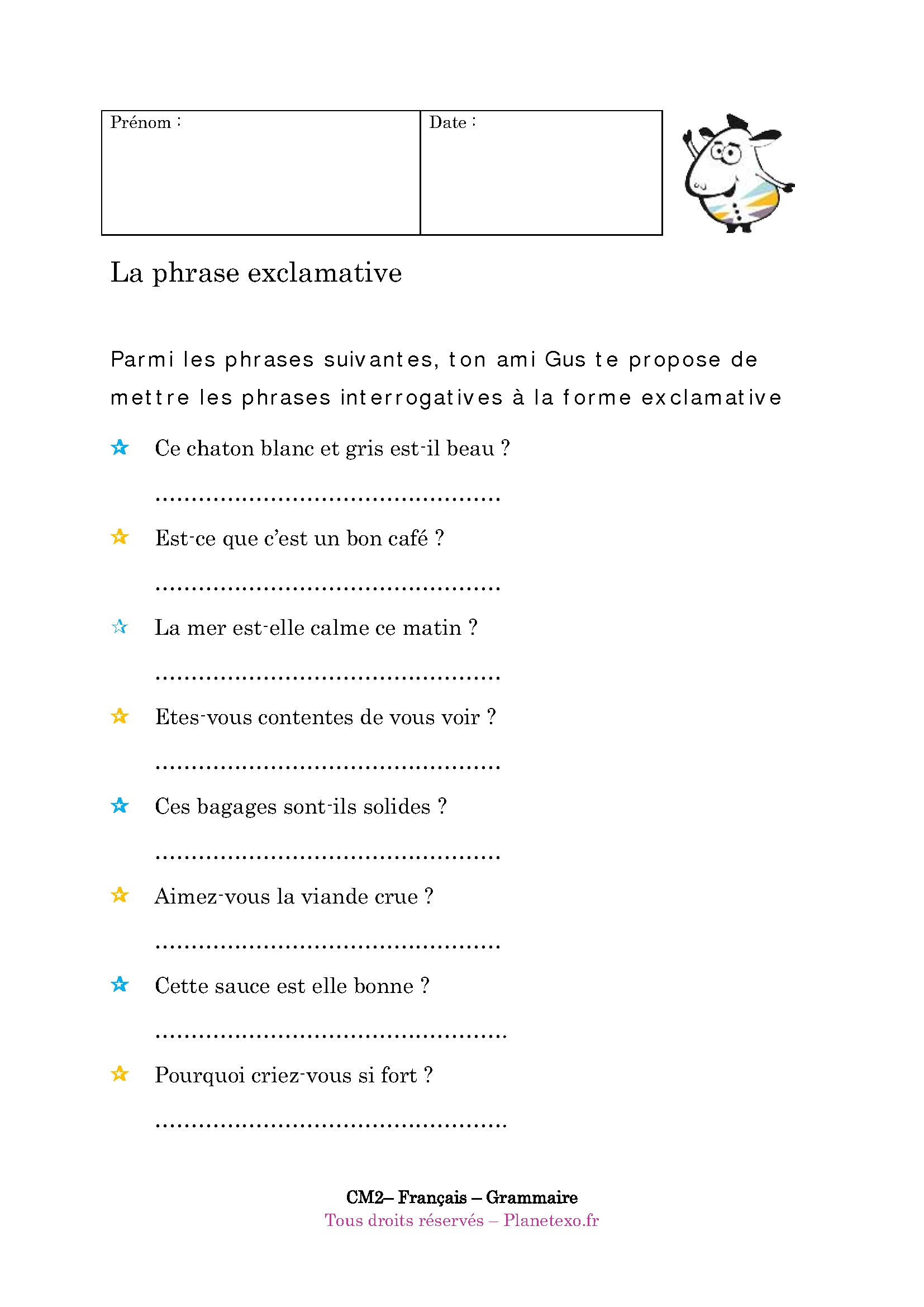 exclamatif