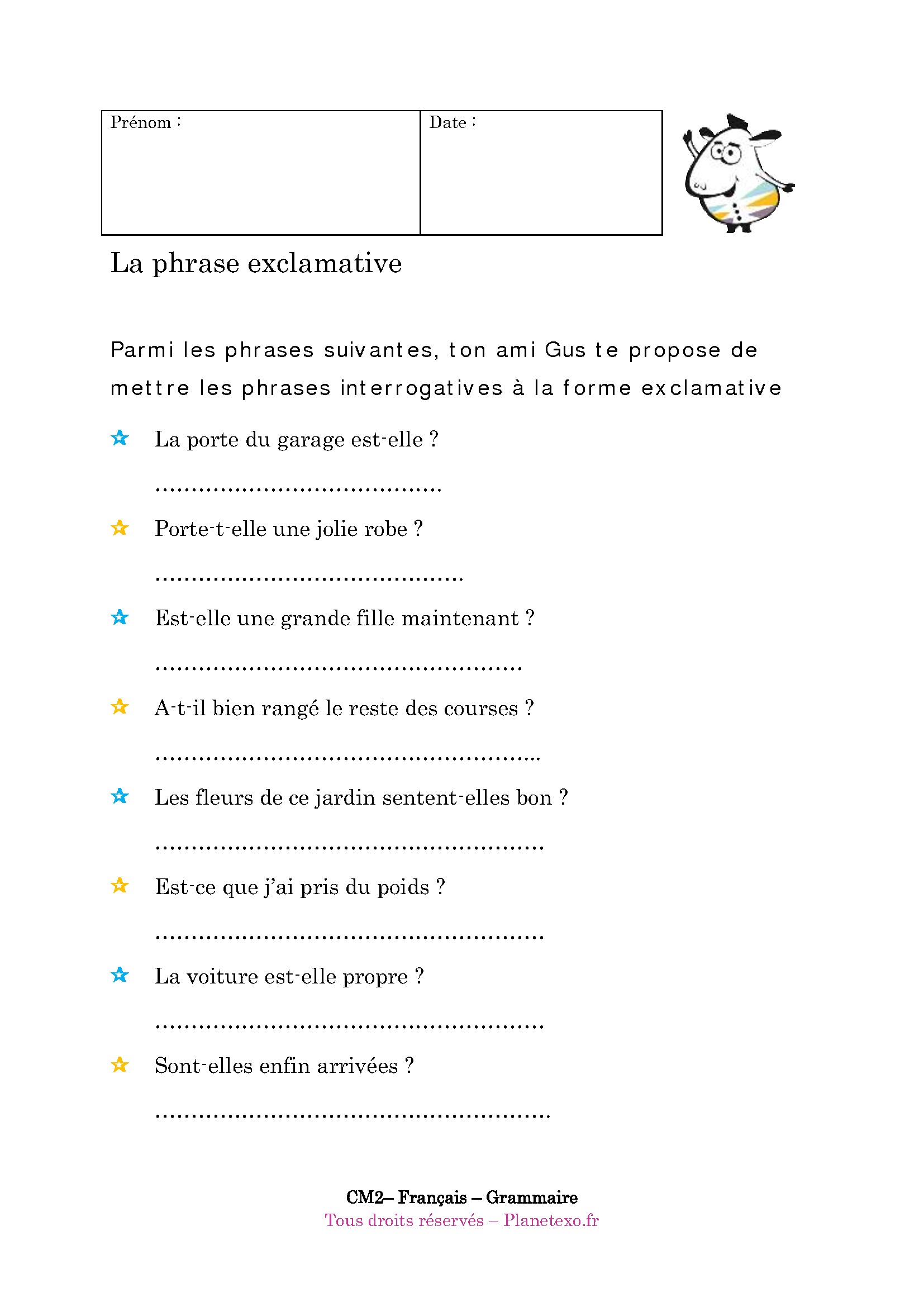exclamatif