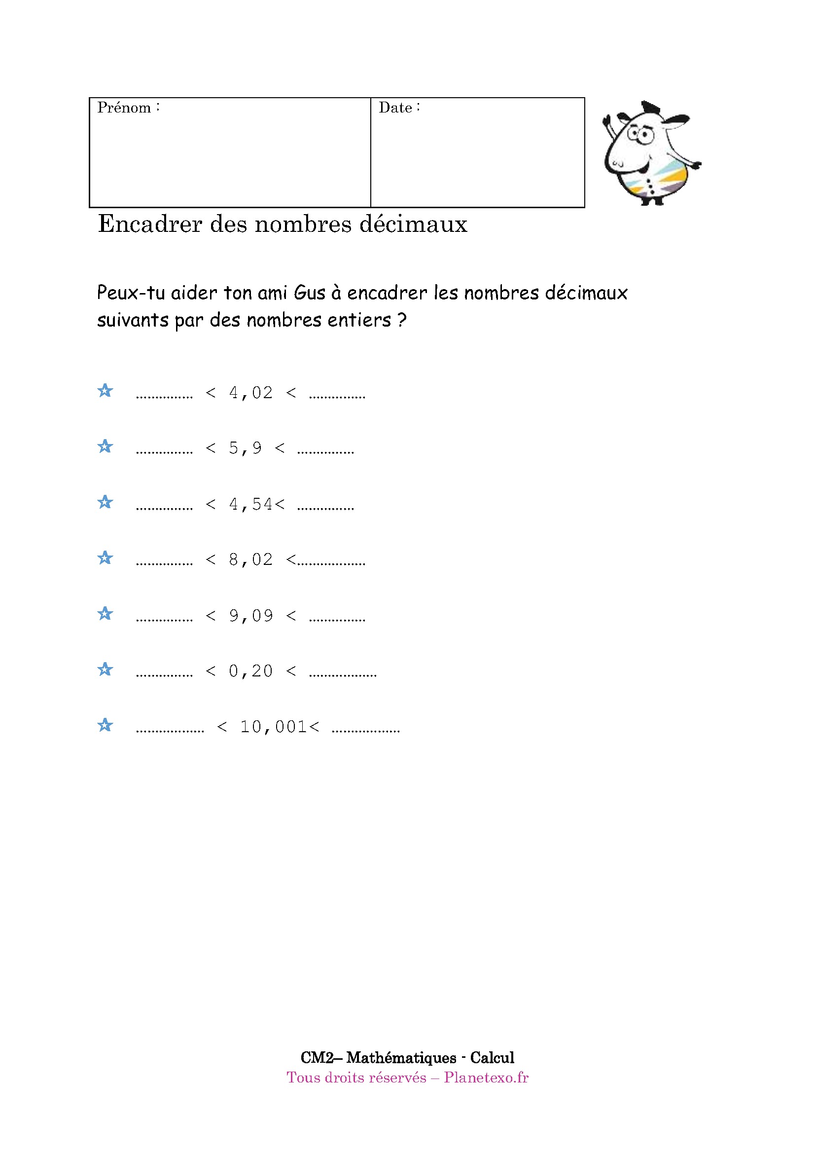 decimal decimaux