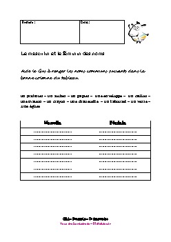 ce1-francais-determine-masculin-feminin